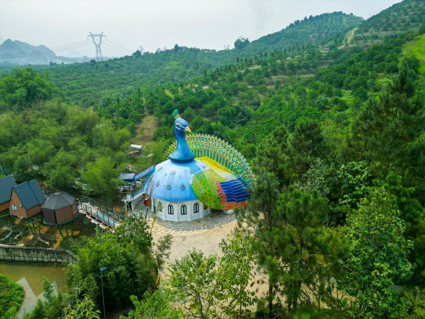 Villa Cánh Cam Cao Phong Ngoại thất bức ảnh